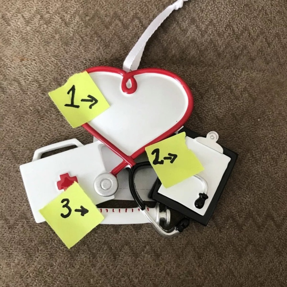 Doctor Personalized Christmas Tree Ornaments